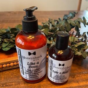 Like A Boss lotion/was set